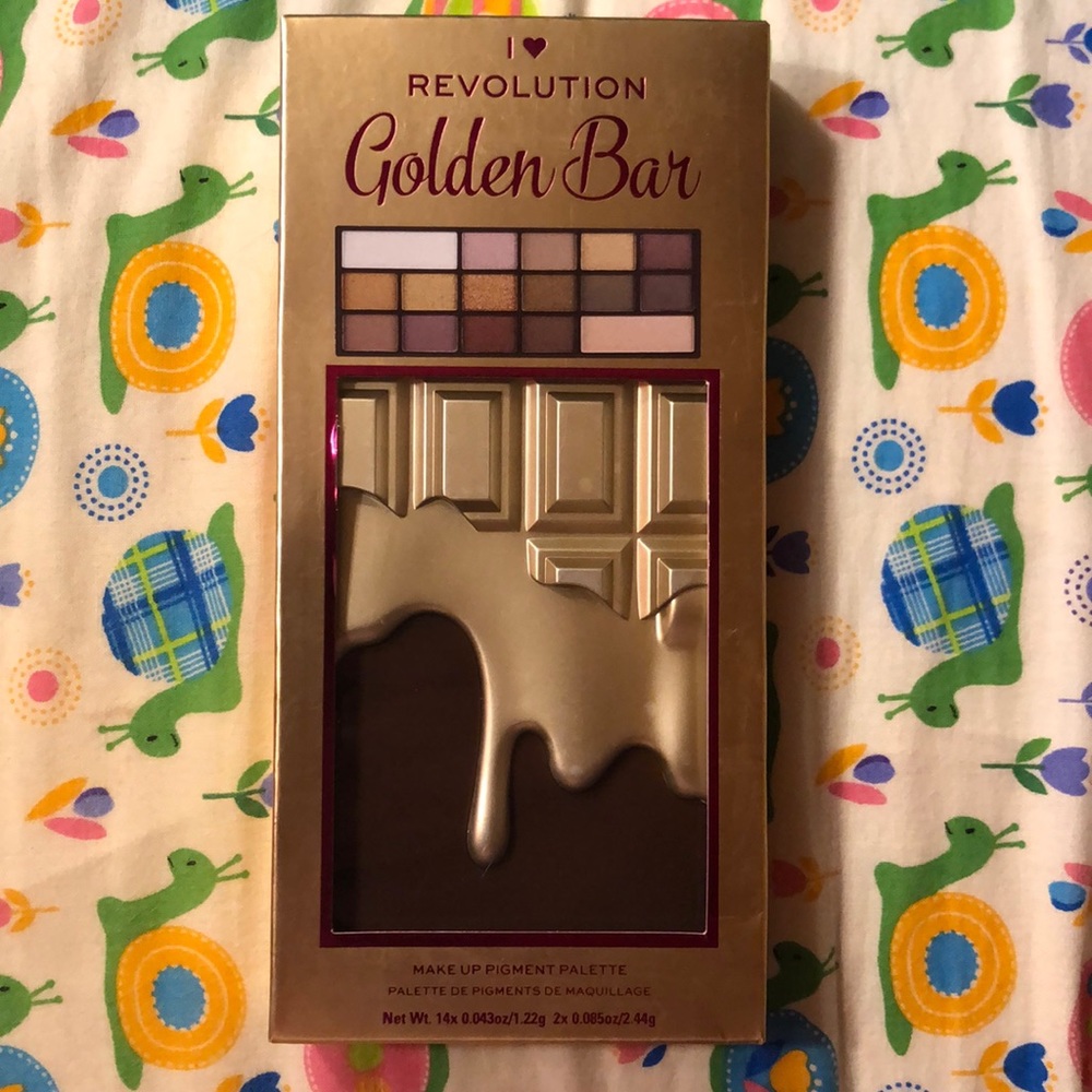 Golden Bar pigment palette